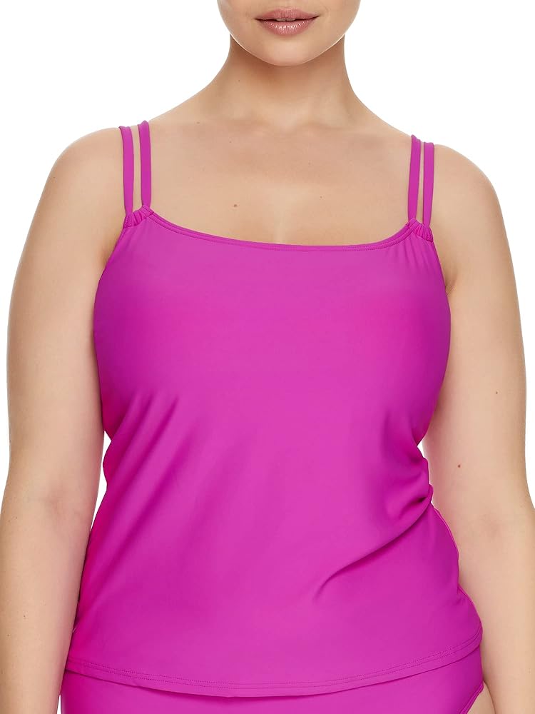 Sunsets Taylor Underwire Tankini Top 38DD, Wild Orchid