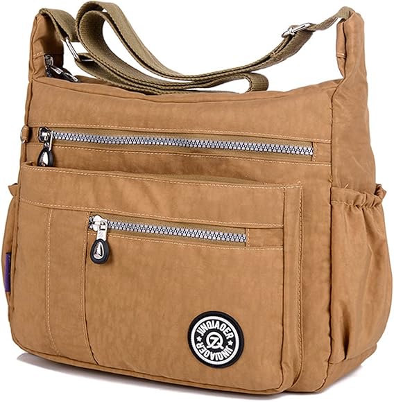 MeCooler Bolsos de Moda Mujer Bolso Bandolera Escolares Ligero Bolsos Escuela Impermeable Casual Bolsas de Viaje para Sport Bolsas de Deporte