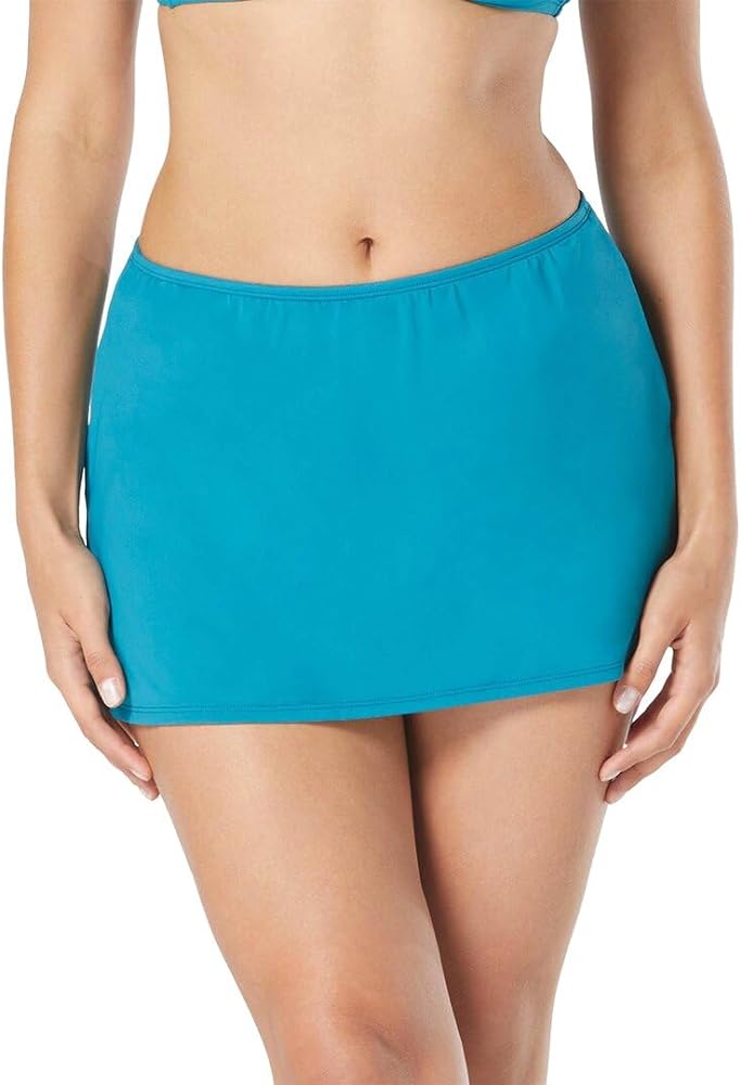 Coco Reef Skirted Swim Bottom — Flared Hem Skirt with Attached Bikini