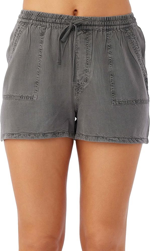 O'NEILL Women's Woven Pull-On Shorts - Comfortable and Casual Lightweight Short for Women with Pockets