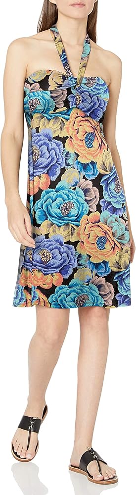 Skye Women's Donna Bandeau Style Mid Thigh Cover Up Dress