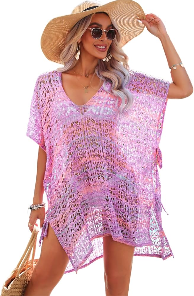 Crochet Swimsuit Cover Up, Beach Must Haves 2024, Sexy High Cut