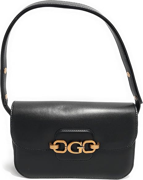 Guess Borsa donna tracolla Hensely in ecopelle nero BS22GU118 VBG849521