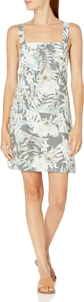 Seafolly womens Printed Linen Short DressSwimwear Cover-Up