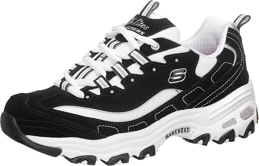 Skechers D'lites Biggest Fan, Zapatillas Mujer