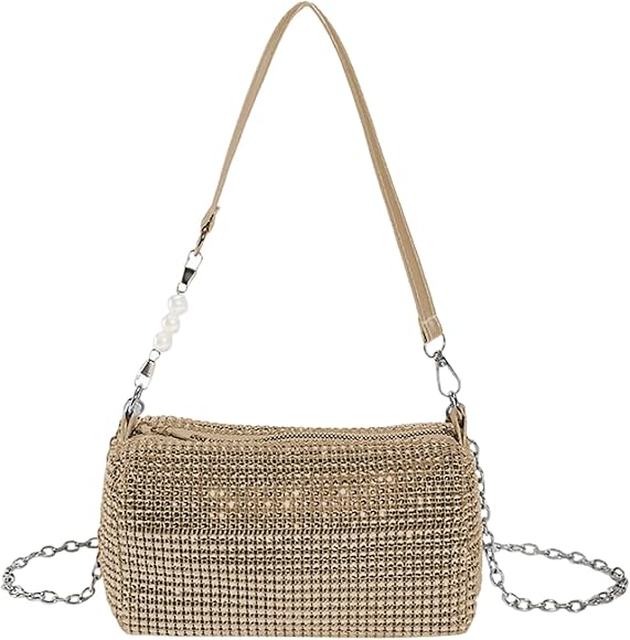 Bolso Fiesta Mujer Bolso Plateado Bolso Fiesta Plata Bolsos Plateados De Fiesta Bolso Fiesta Mujer Bolso Plateado Bolso Fiesta Plata Bolsos Plateados De Fiesta Bolso Plateado Con Té Perfumado(Oro)