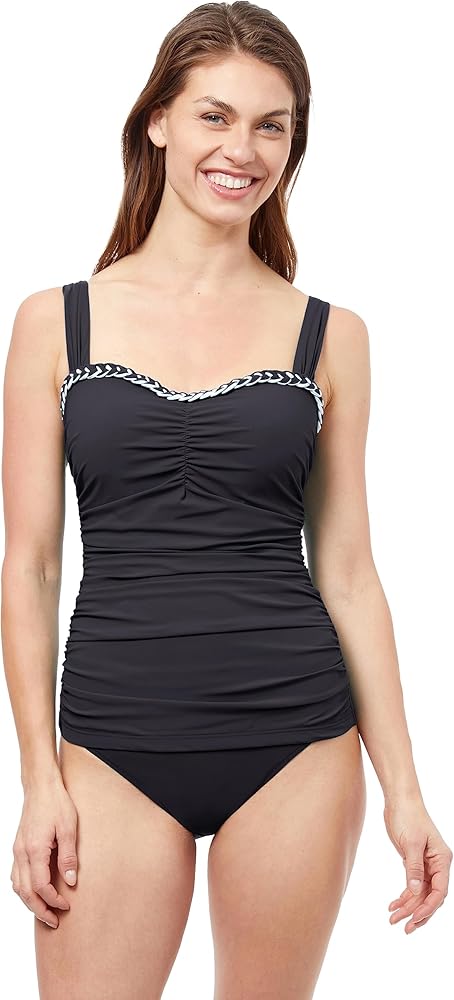 Profile by Gottex Women's Standard Kundala E-Cup Tankini