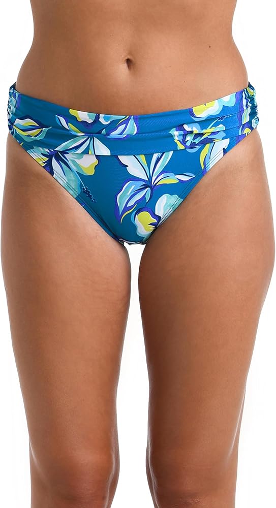 La Blanca Women's Standard Shirred Band Hipster Swimsuit Bottom