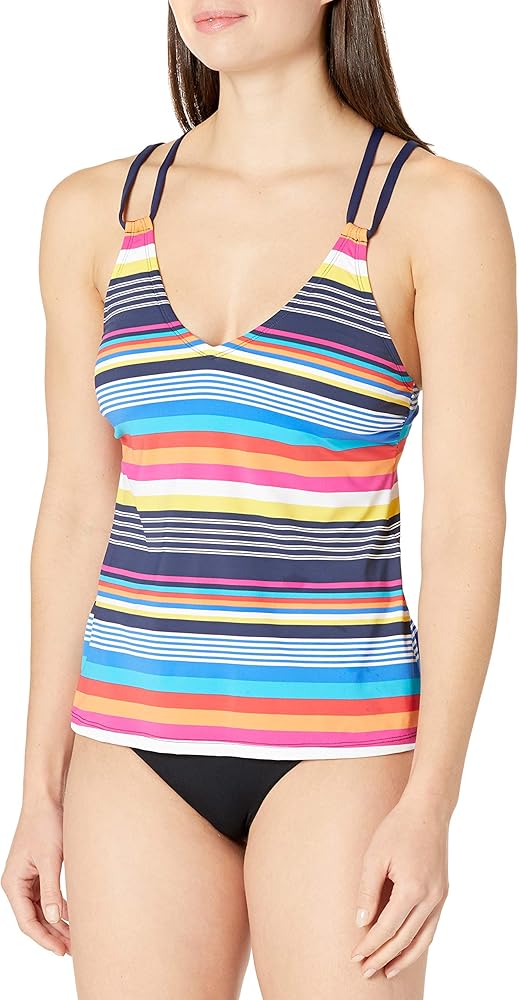 Nautica Women's Standard V Neck Tankini