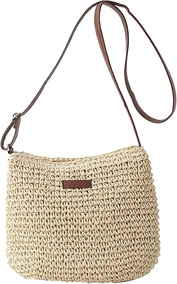 Bolso de mano de paja para mujer, bolso de playa bohemio, bolso de playa de verano de paja grande, bolso de paja para mujer, bolso cruzado de paja, tejido a mano bohemio, bolso de rafia trenzado para