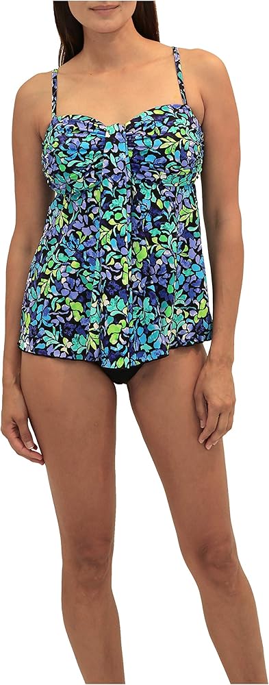 Women's Standard Sea Glass Waterfall Swim Top