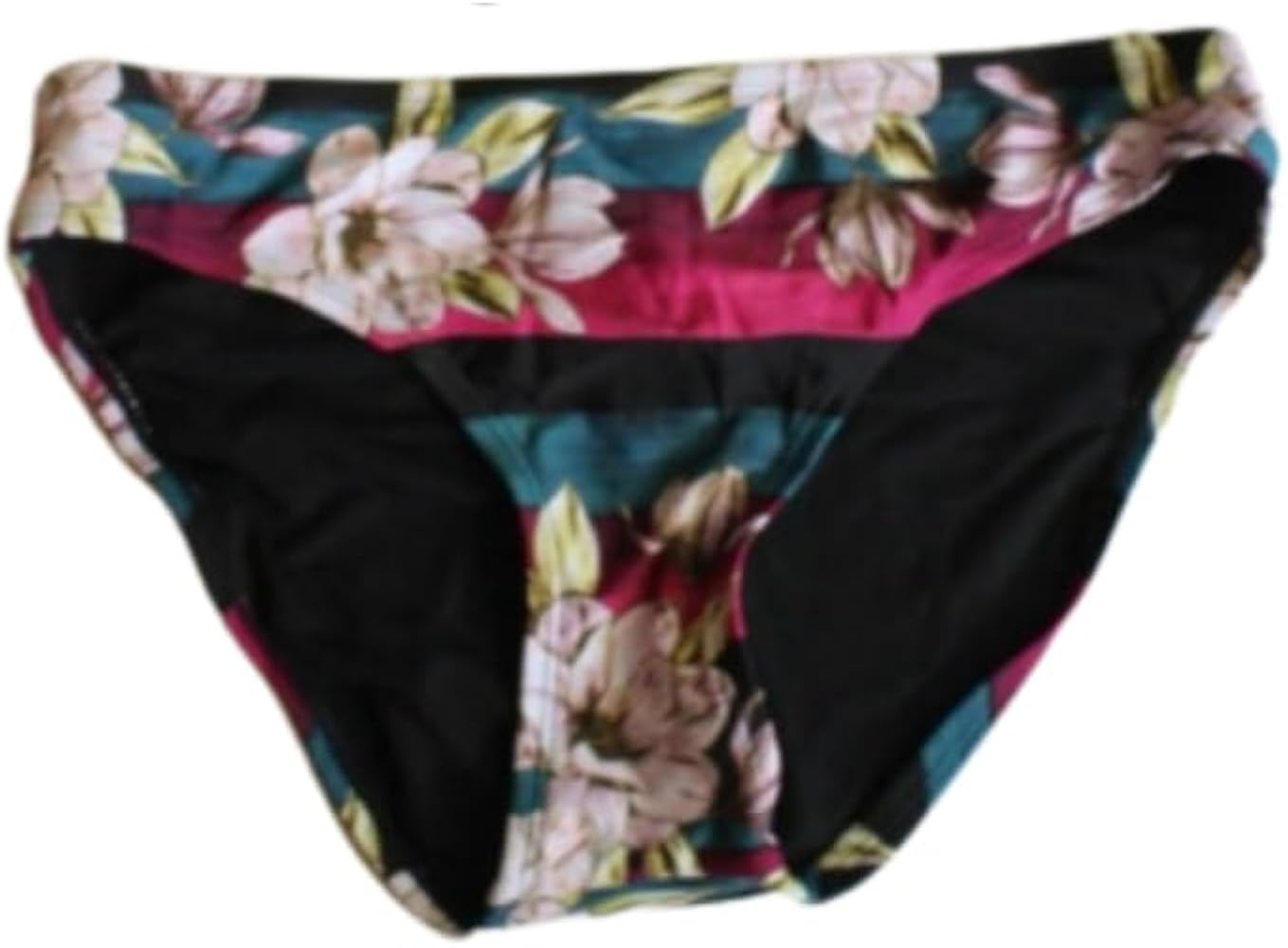 Swim Juniors Sweet Bloom Bikini Bottoms Black XL