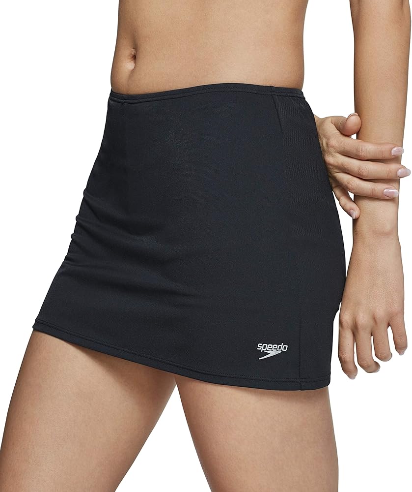 Speedo Women's Swimsuit Bottom Swim Skirt Bio Endurance Solid