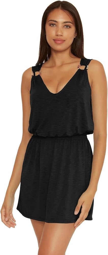 BECCA by Rebecca Virtue Breezy Basics Ring Dress Cover-Up