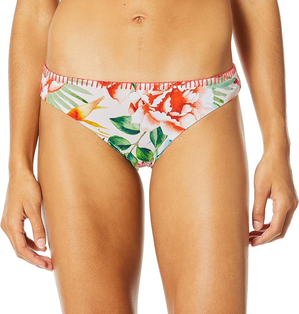 Lucky Brand Women's Standard Skimpy Hipster Bikini Swimsuit Bottom