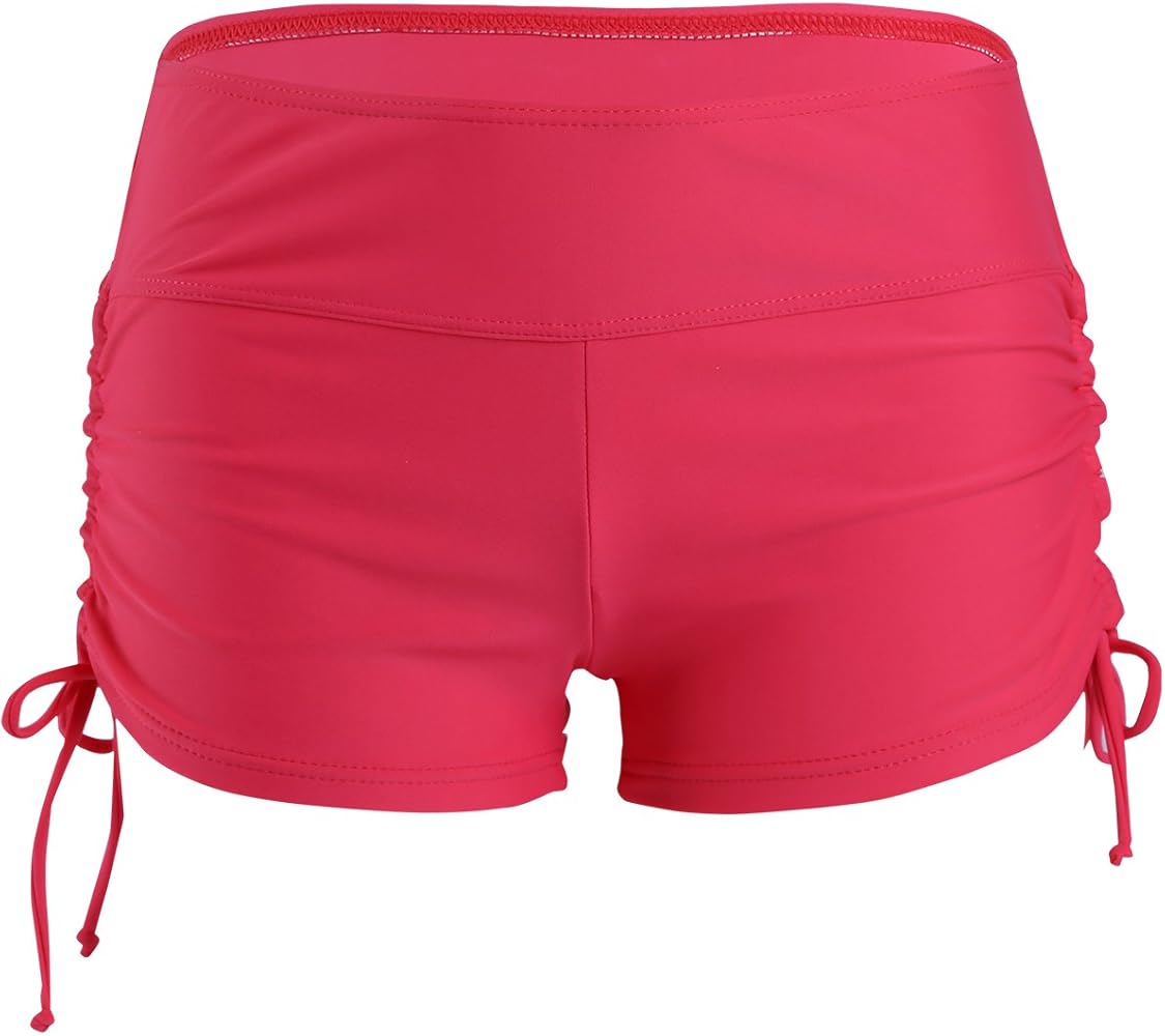 Fashion Women's Sports Swim Shorts Boyleg Board Shorts Bikini Tankini Bottoms Swimwear