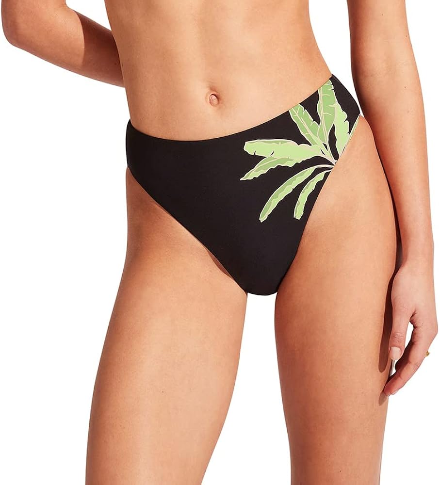 Seafolly Women's Hipster Bikini Bottom Swimsuit with Cheeky Coverage