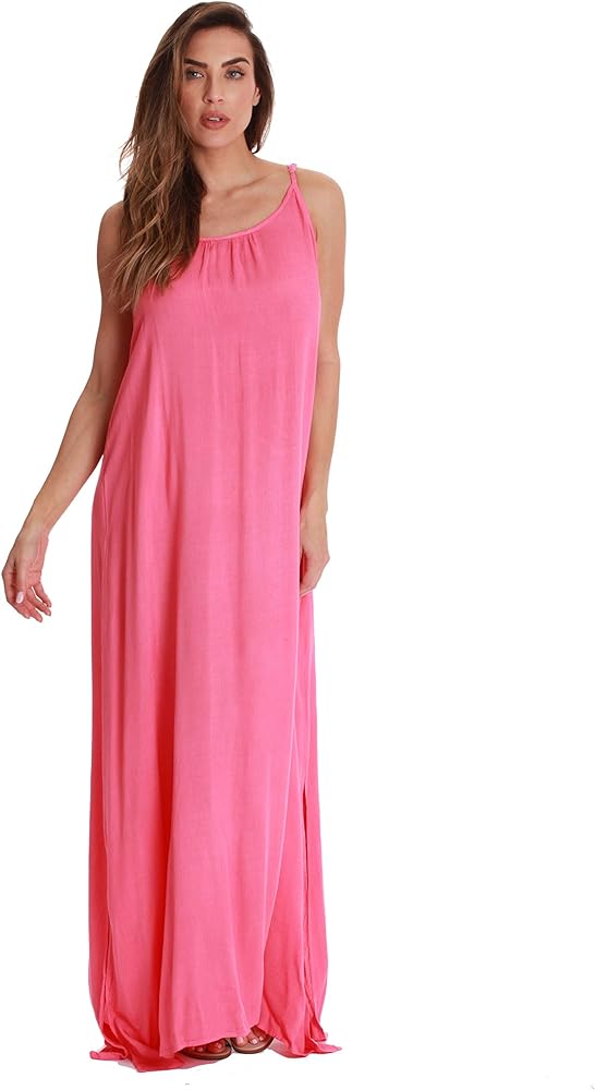 Riviera Sun Tie Dye Spaghetti Strap Maxi Dress