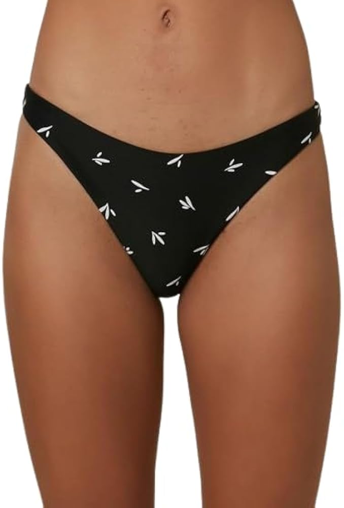 O'NEILL Juniors Flamenco Ojai Ditsy Bikini Bottoms Black