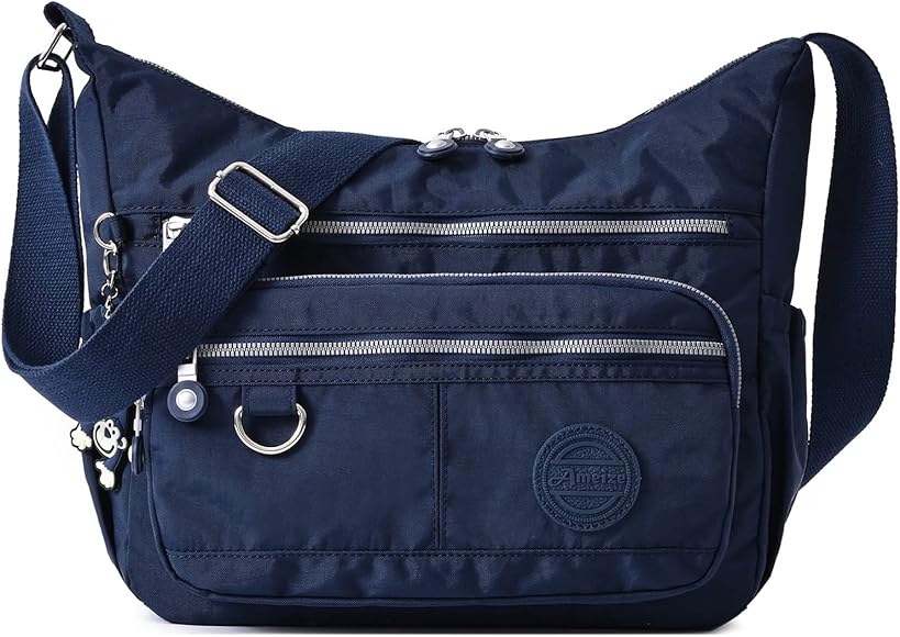 Foino Bolso Bandolera Ligero Bolsos de Moda Mujer Bolsos Escuela Bolsas de Deporte Impermeable Casual Bolsas de Viaje para Escolares