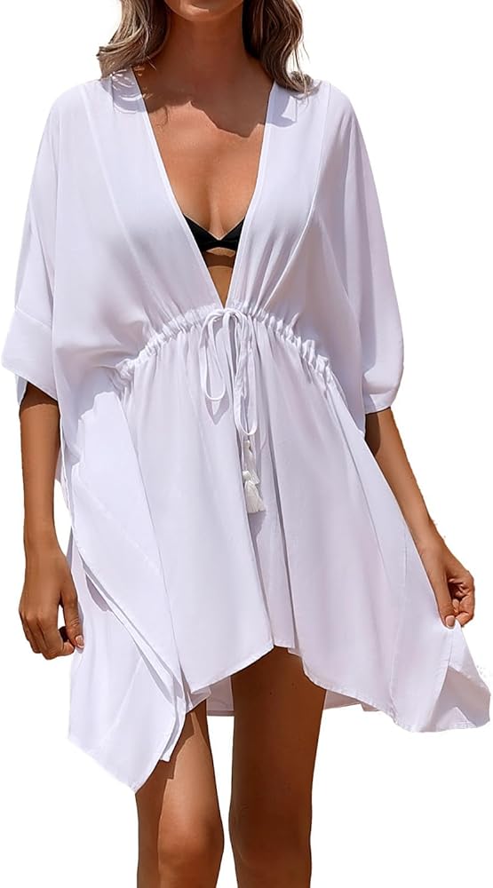 Aqua Eve Kimonos for Women Summer Cover Up Swimsuits Casual Beach Coverups