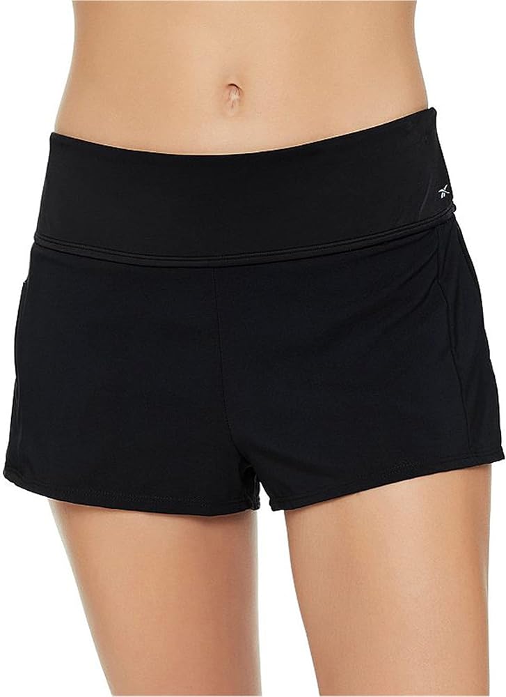 Reebok Women's Swimwear Swim Short Bathing Suit Bottom Separate