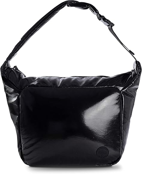 Munich Gloss Hobo Black, Bolsos Moda Unisex Adulto, Talla única