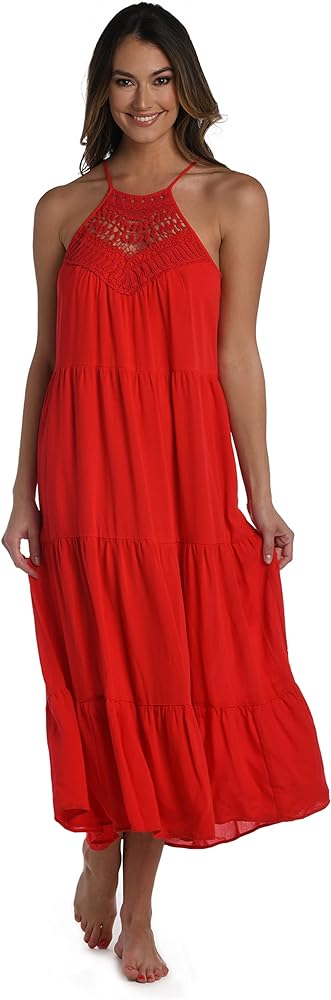 La Blanca Women's Standard Maxi Dress Swimsuit Cover Up