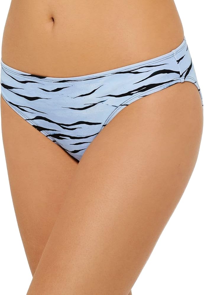 Womens Juniors Animal Print Bikini Swim Bottom Separates