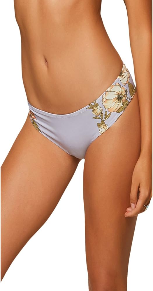 O'NEILL Women's Aloha Floral Revo Hipster Bikini Bottom Swimsuit