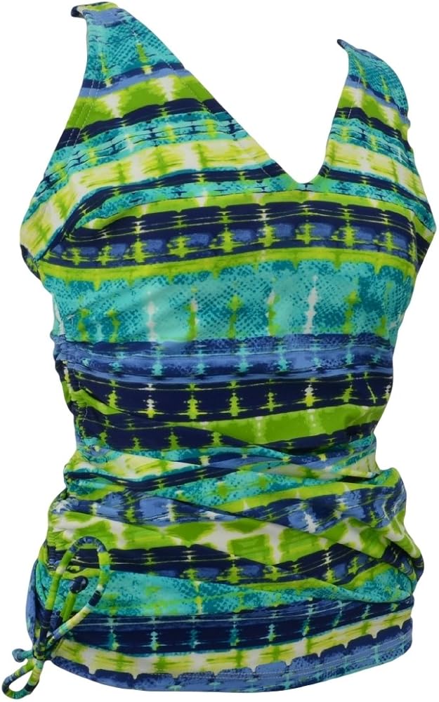 Croft & Barrow Women's Swimwear Wired Tankini Top, Pattern Multicolored