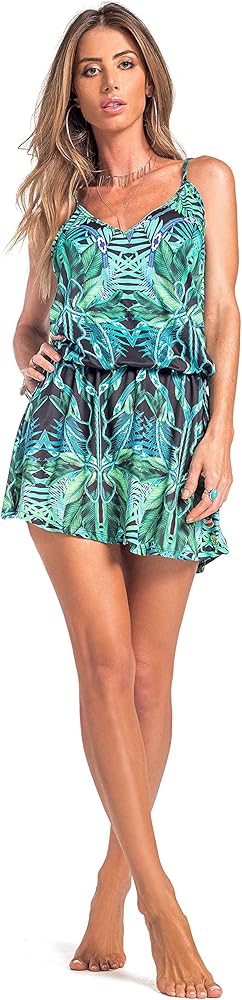 Cover Up Dress Exotic Flora