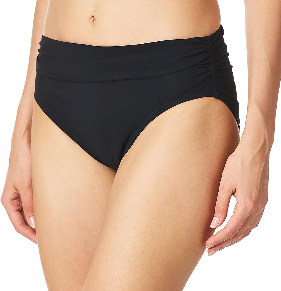 Profile by Gottex Women's Ruched High Waist Swimsuit Bottom