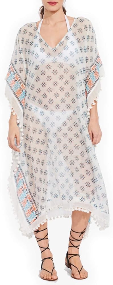 Women's Asia Rupi Border Kaftan