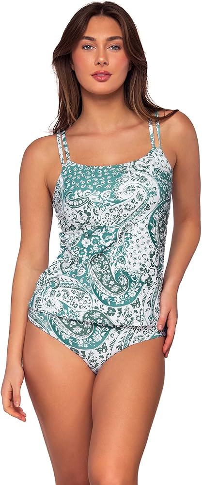 Sunsets Taylor Tankini Swim Top, Daydream, 36D