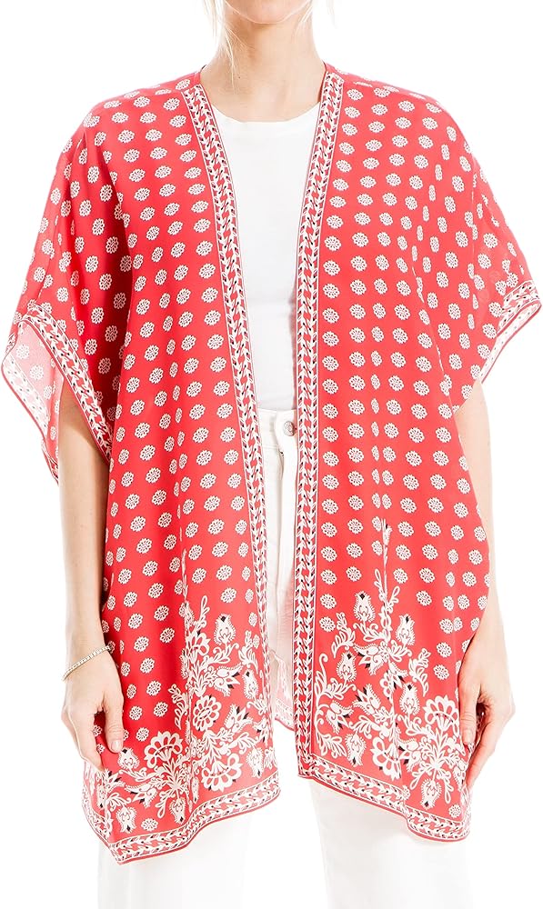 Max Studio womens Crepe Kimono