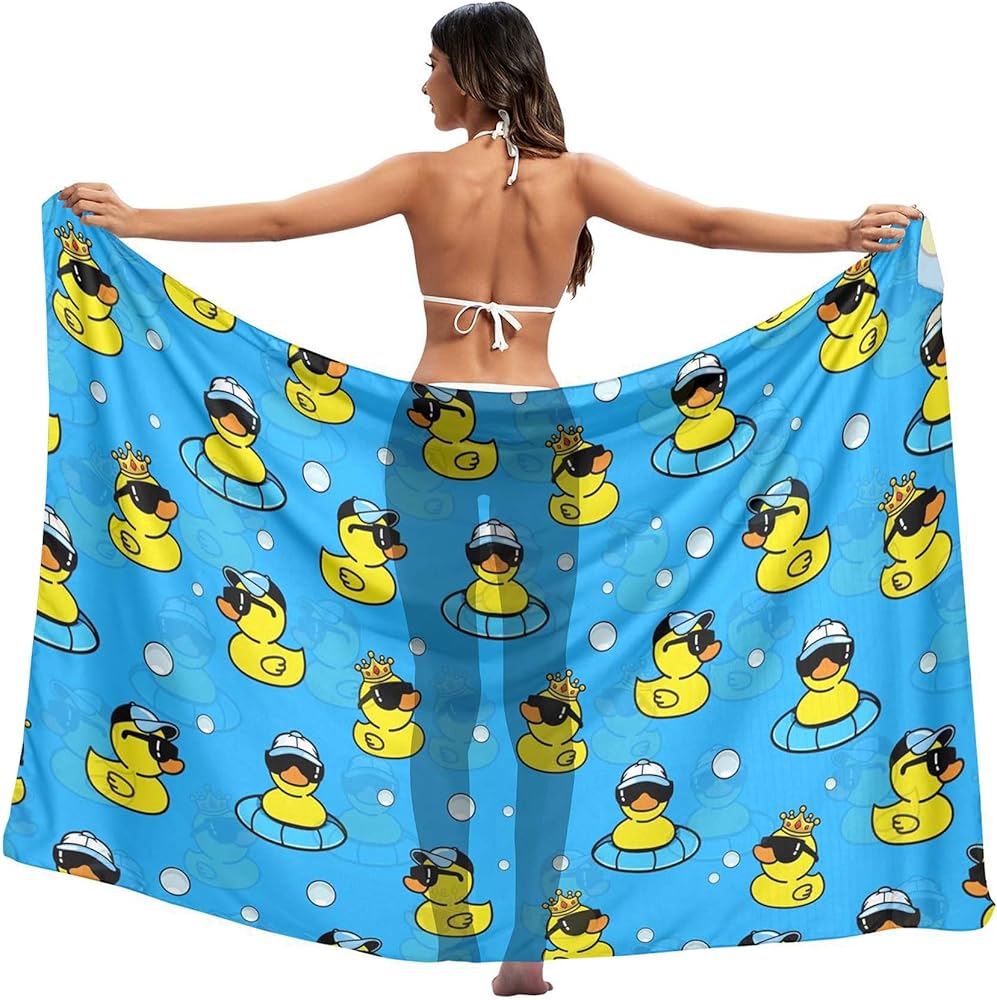 Women's Sarongs Cover Ups for Swimwear Beach Bikini Wraps Jamaica Flag Jamaican Scarf