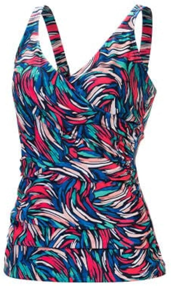 Dolfin Women's Aquashape Wrap Front Tankini Top