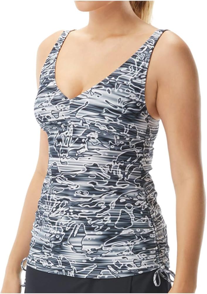 TYR Women's Lucid V Neck Tankini