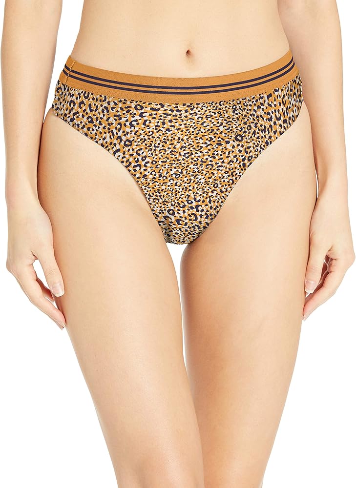 Seafolly Women's Active Hi Rise Bikini Bottom Swimsuit