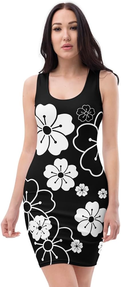 Amazon: Tank Dress - Floral Beach Dress - Go to Tank Dress - Black