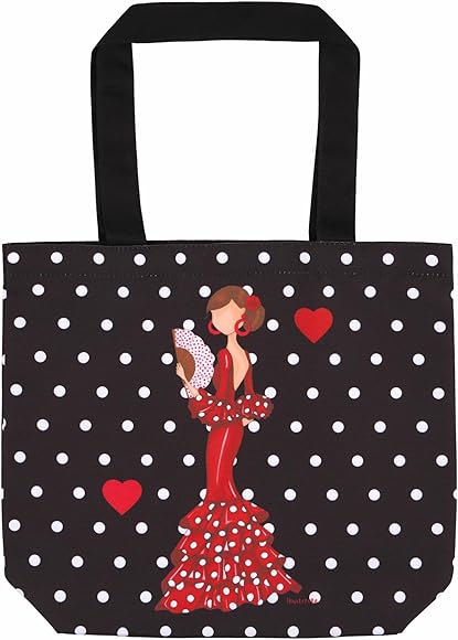 IllustrArte Bolso de tela. Flamenca Pepa