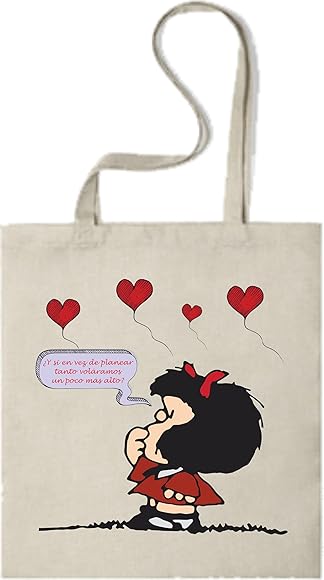 DrMugcollection Bolso Mafalda ¿Volamos más Alto?