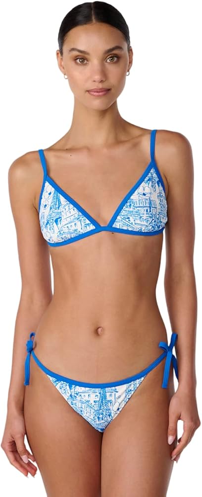 KARL LAGERFELD Women's Swim Bikini Top