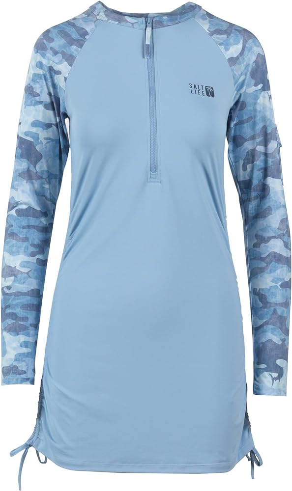 Salt Life Women's Into The Abyss Long Sleeve Performance Dress