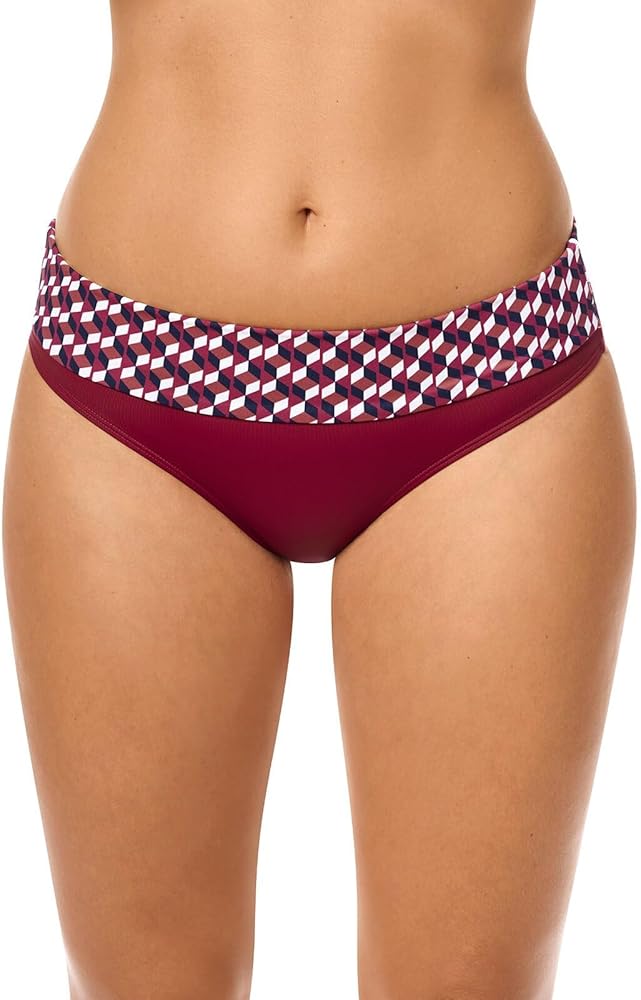 Amoena Womens Apulia High-Waist Bikini Bottoms