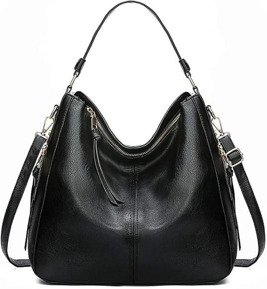 AINUOEY Mujer Bolsos de Mano Casual Bandolera Marca Mediano Totes Antirrobo Hombro Italianos PU Cuero 76670 1 piezas