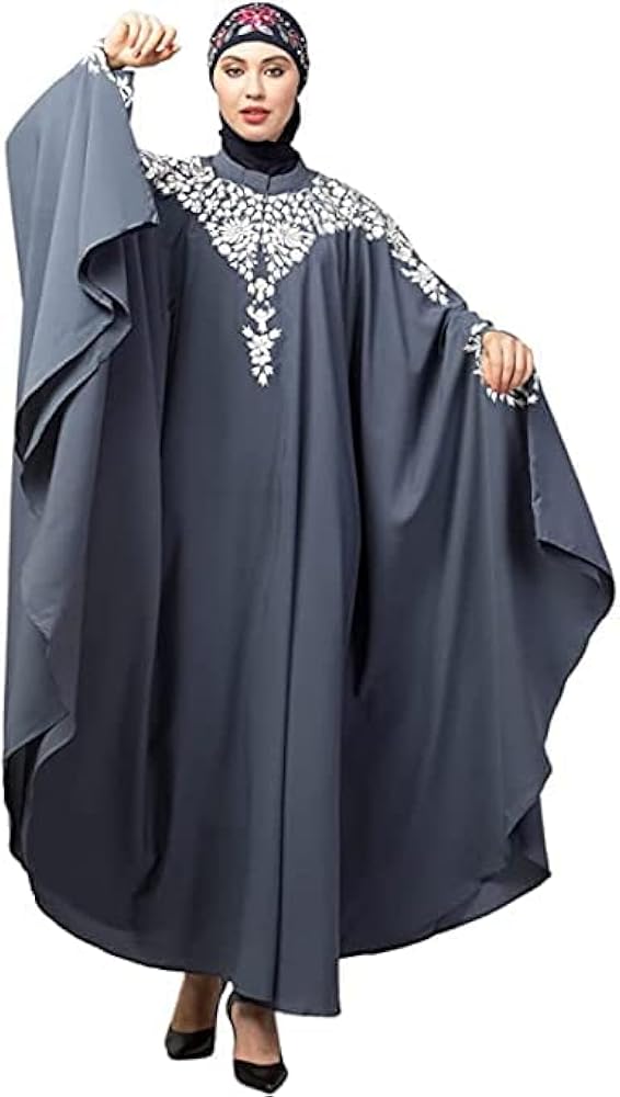 Nazeen Abaya Kaftans for Women Gown Maxi Dubai Caftan, Beautiful Moroccan Kaftan Farshad Dress Long Muslim Dress