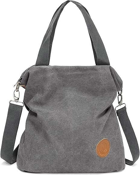 Myhozee Bolsos de Mujer,Bolso Bandolera Mujer Bolso Lona de Hombro Bolso Tote Bolso Shopper Bolso de Mano para Multifuncional