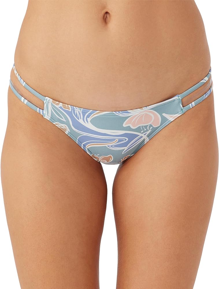 Womens Swim Emmy Floral Cardiff Cheeky Bikini Bottom, Canton, L